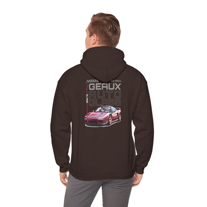 Geaux Auto Glass Hoodie - Sports Car Edition