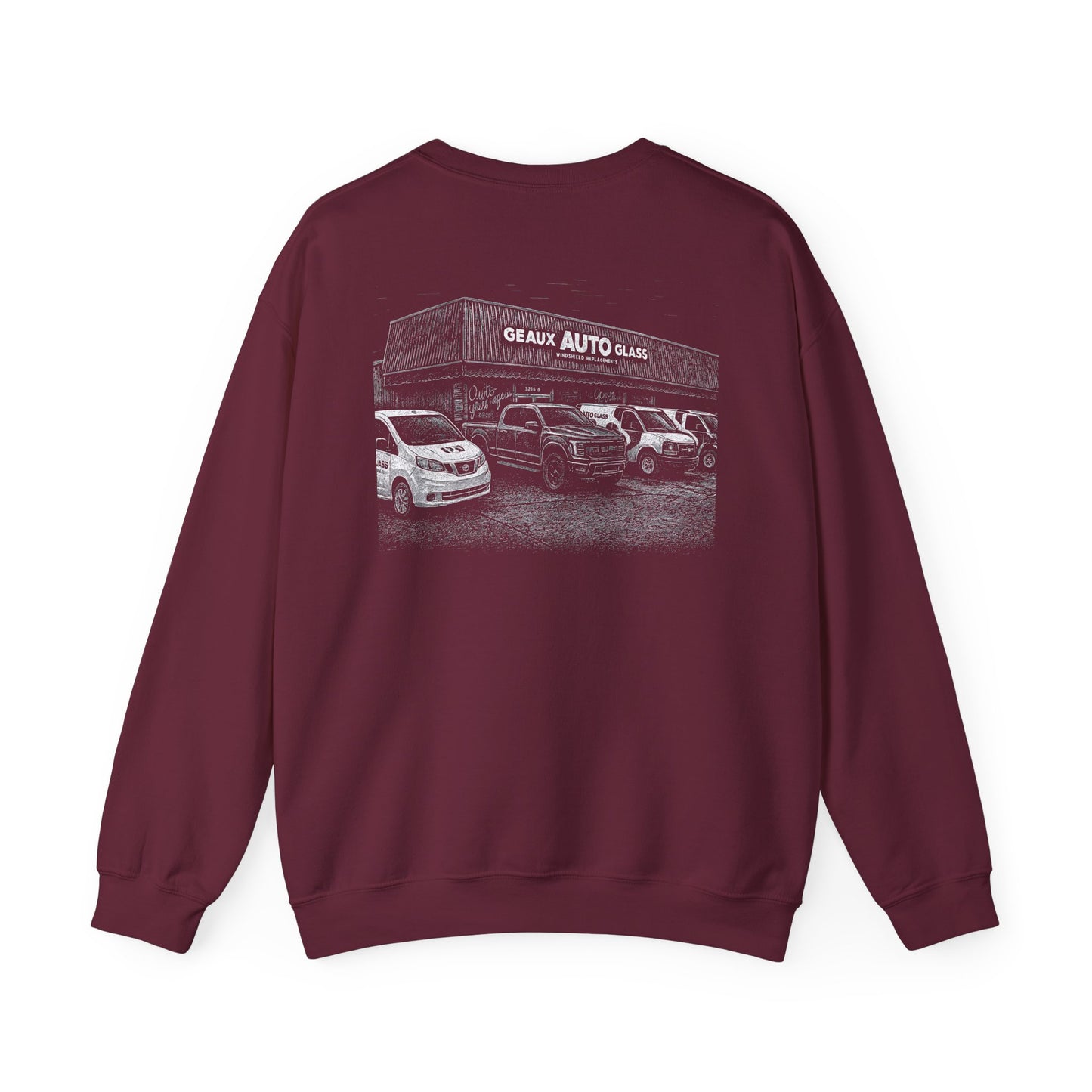 Geaux Auto Glass Crewneck - Shop Edition