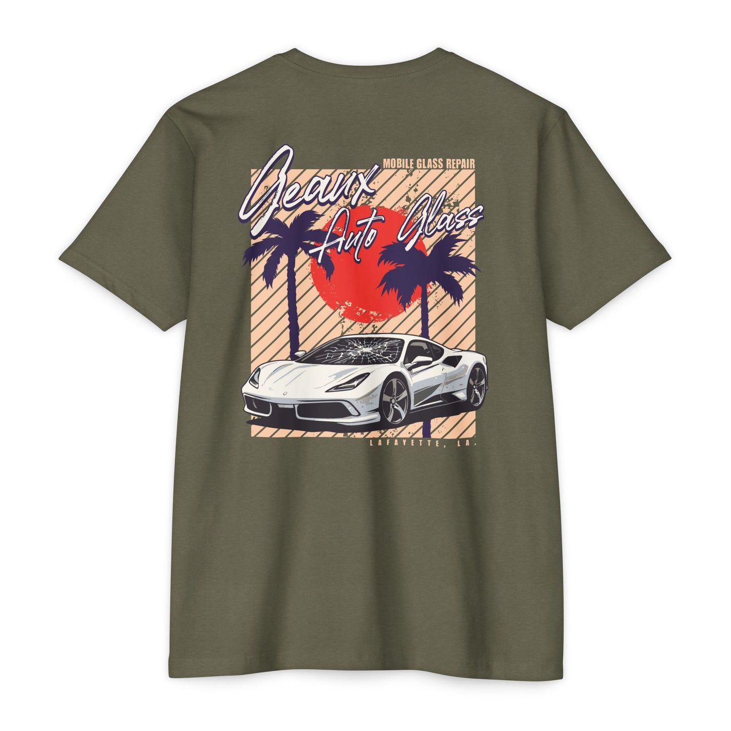 Geaux Auto Glass - Palm Tree Edition