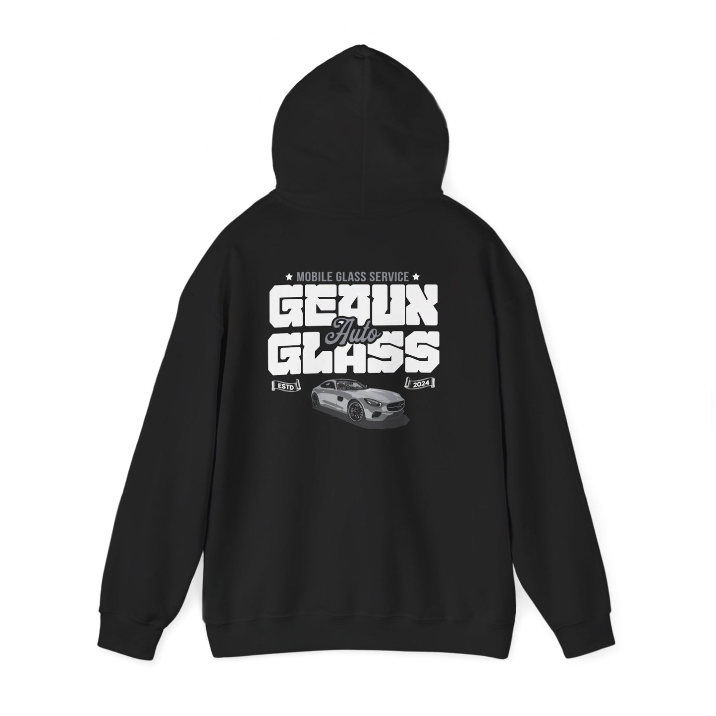 Geaux Auto Glass Hoodie - Block Edition