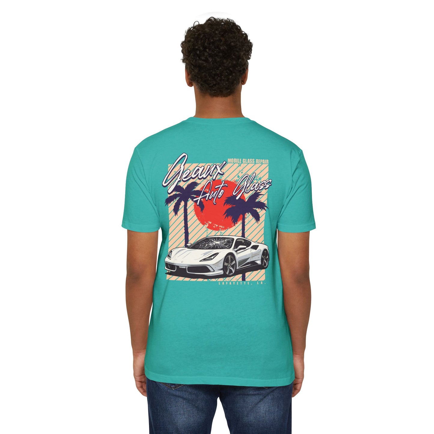 Geaux Auto Glass - Palm Tree Edition