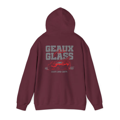 Geaux Auto Glass Hoodie - Script Edition