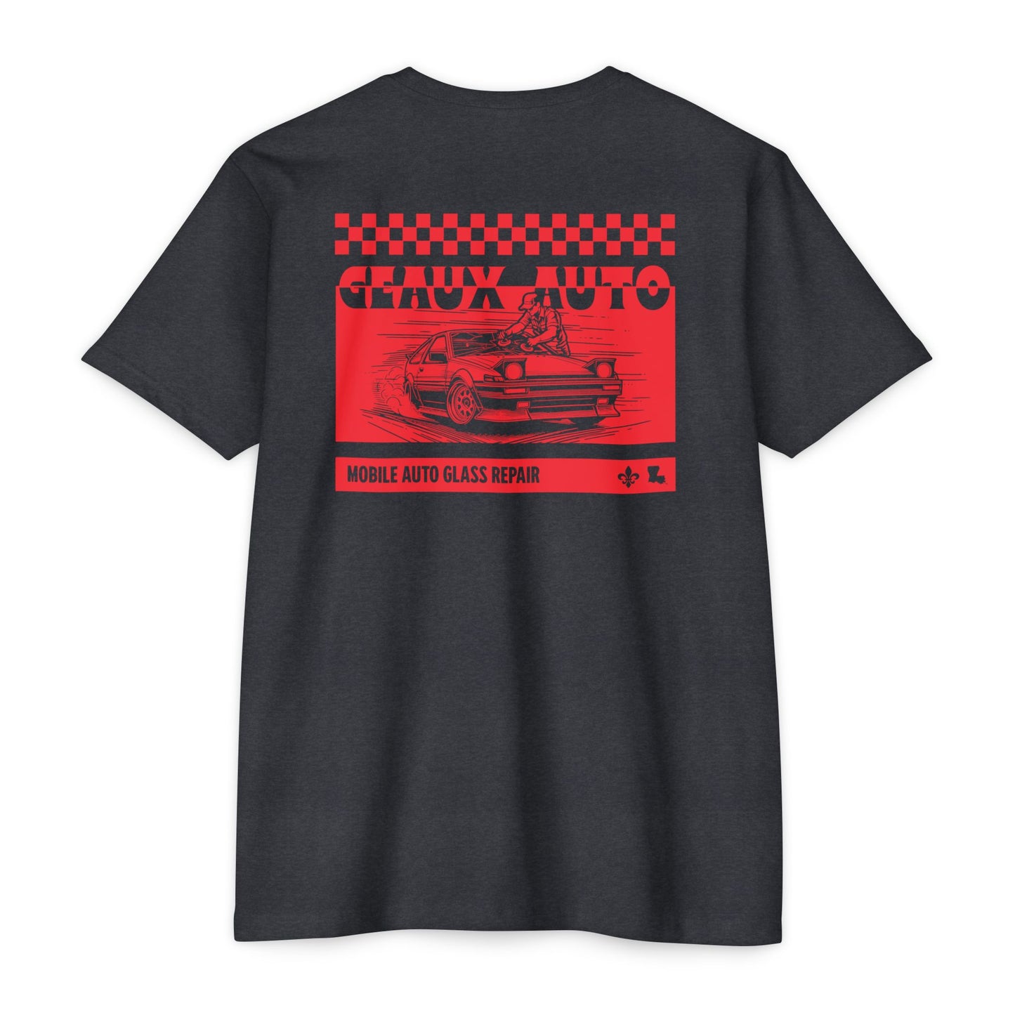 Geaux Auto Glass - Checkered Edition