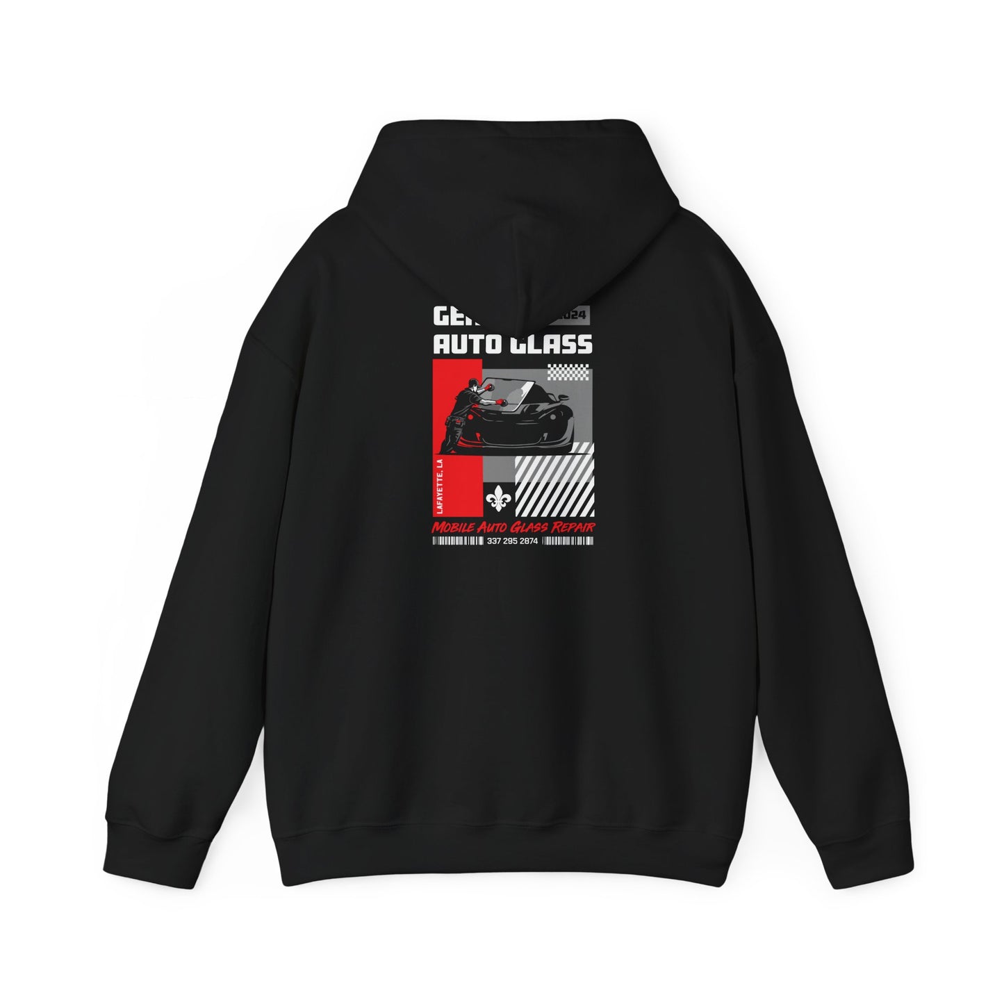 Geaux Auto Glass Hoodie - Geometry Edition