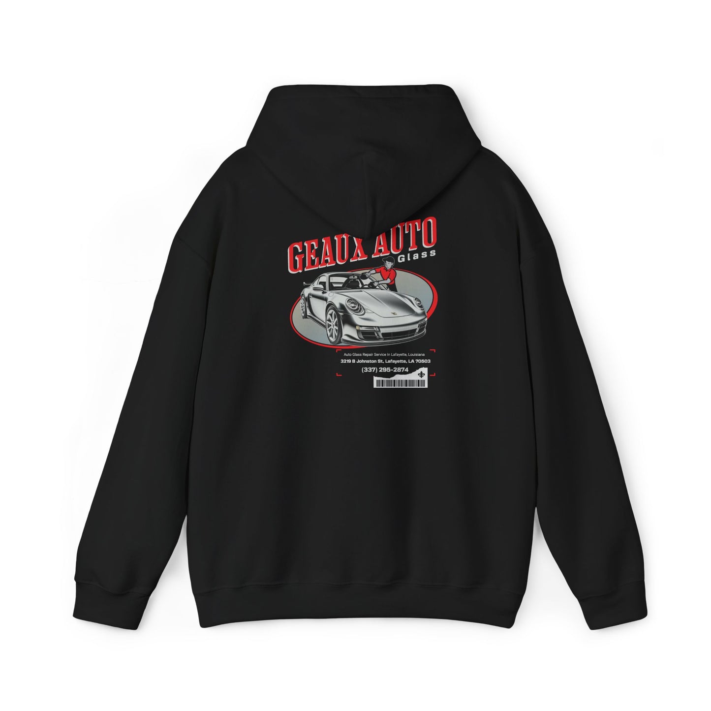 Geaux Auto Glass Hoodie - Vintage Edition