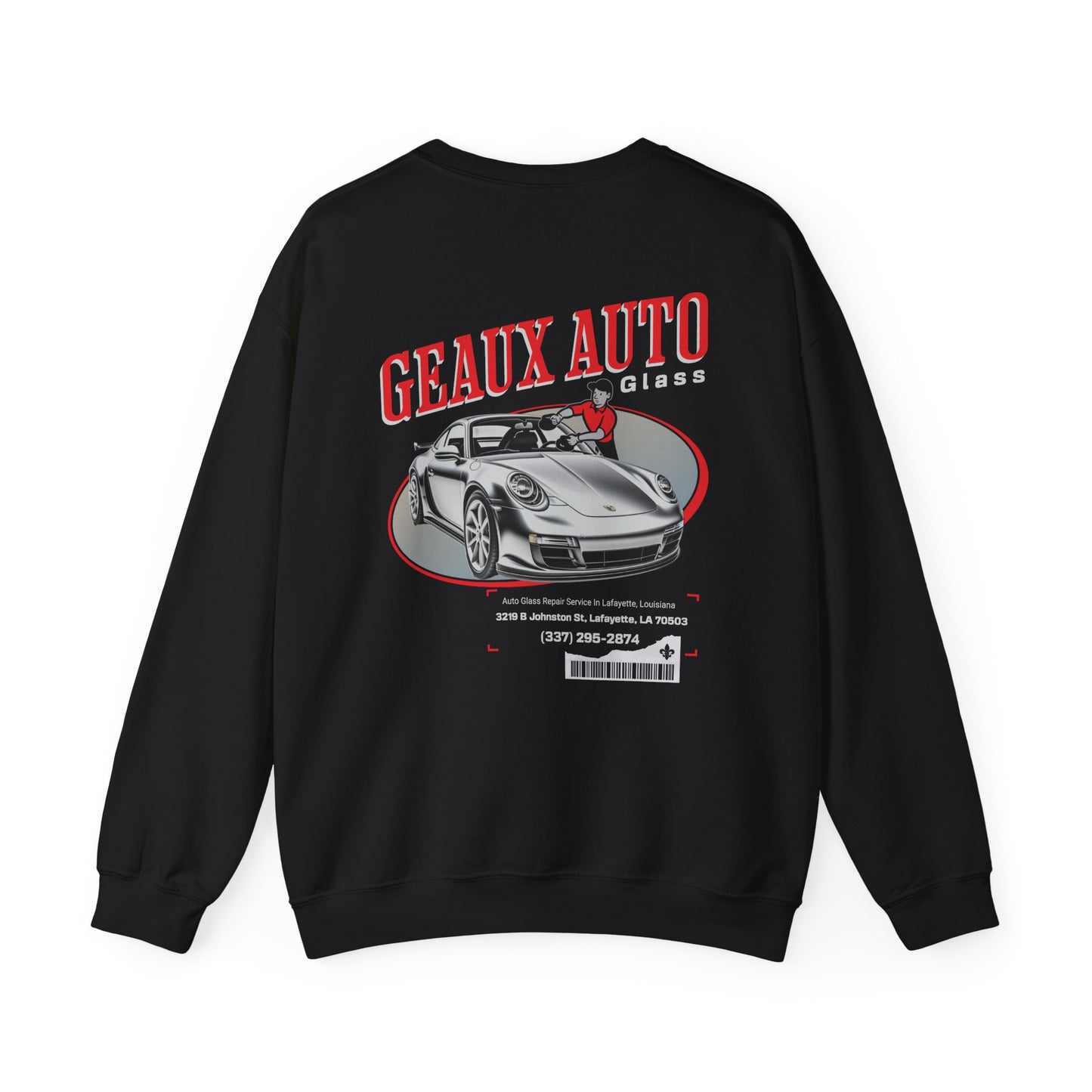 Geaux Auto Glass Crewneck - Vintage Edition