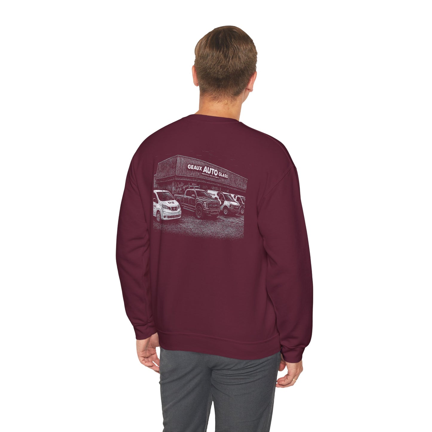 Geaux Auto Glass Crewneck - Shop Edition