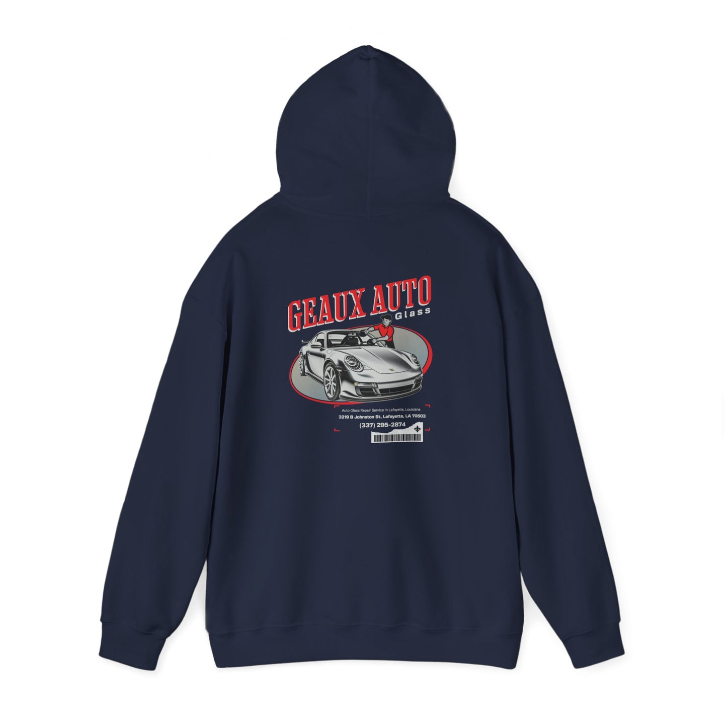 Geaux Auto Glass Hoodie - Vintage Edition