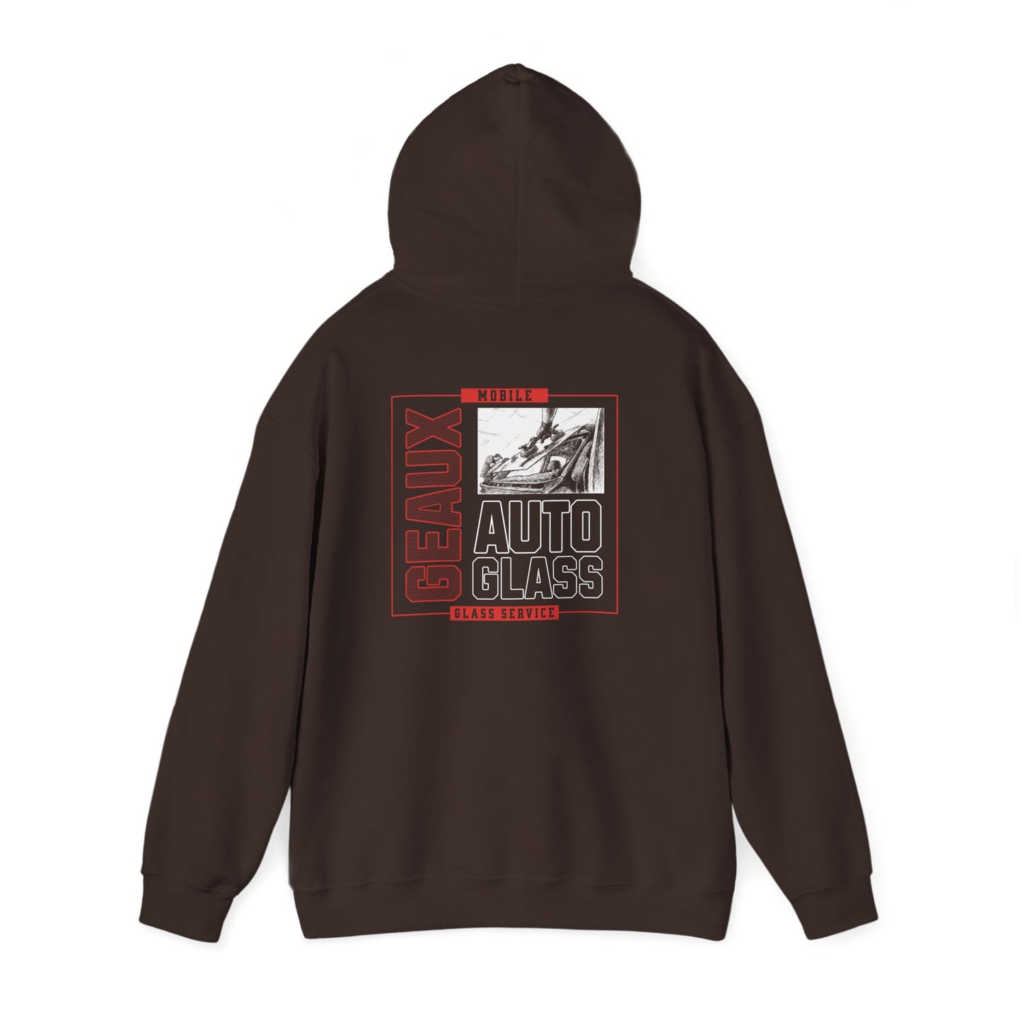 Geaux Auto Glass Hoodie - Drawing Edition