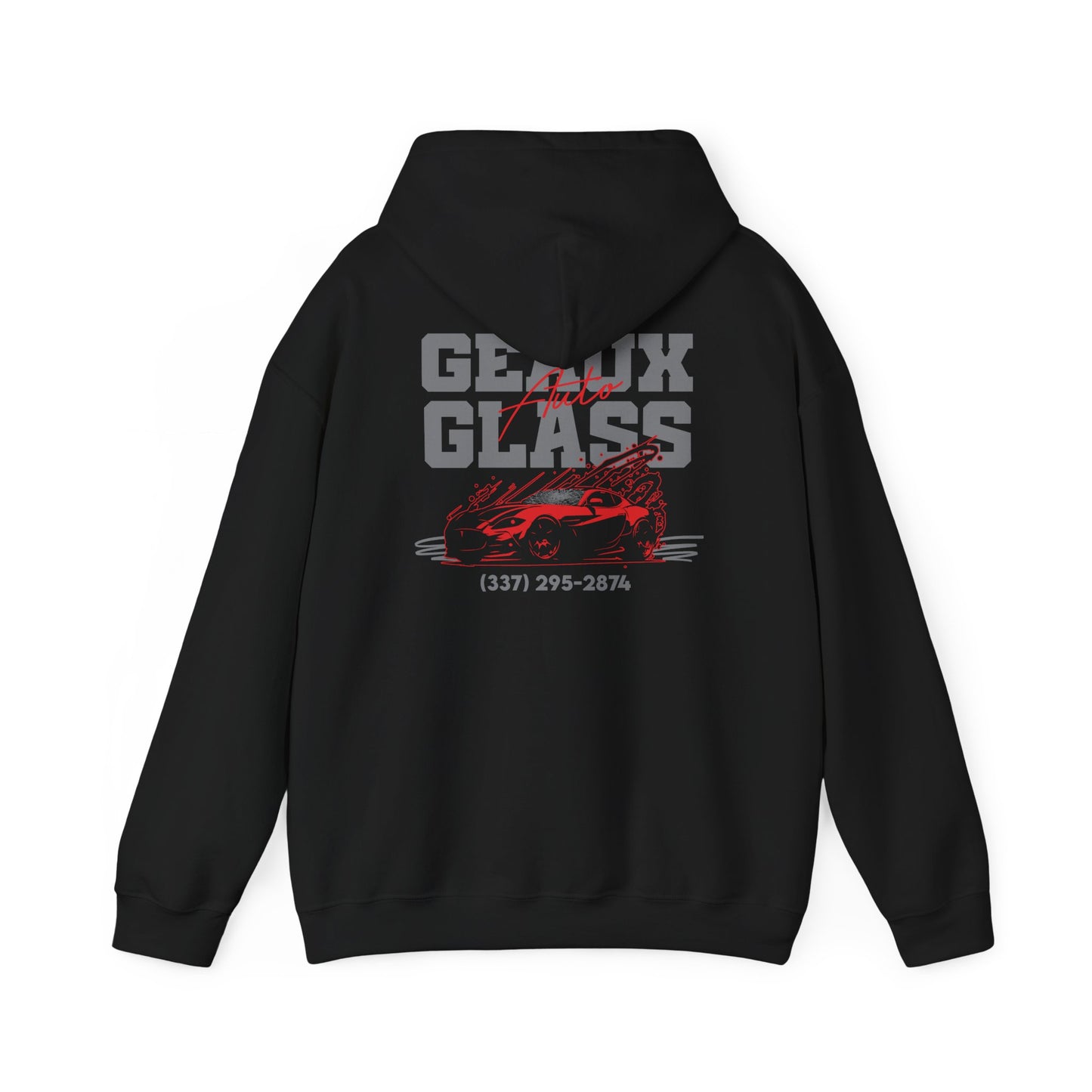 Geaux Auto Glass Hoodie - Script Edition