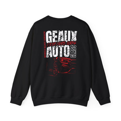 Geaux Auto Glass Crewneck - Cracked Edition