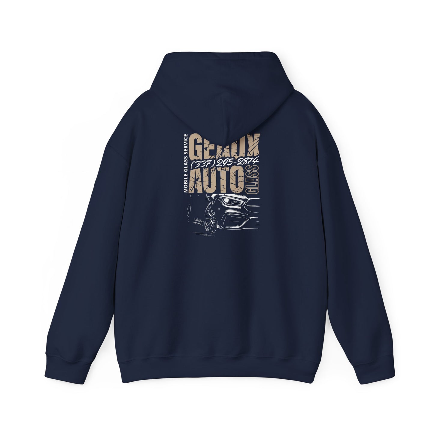 Geaux Auto Glass Hoodie - Cracked Edition