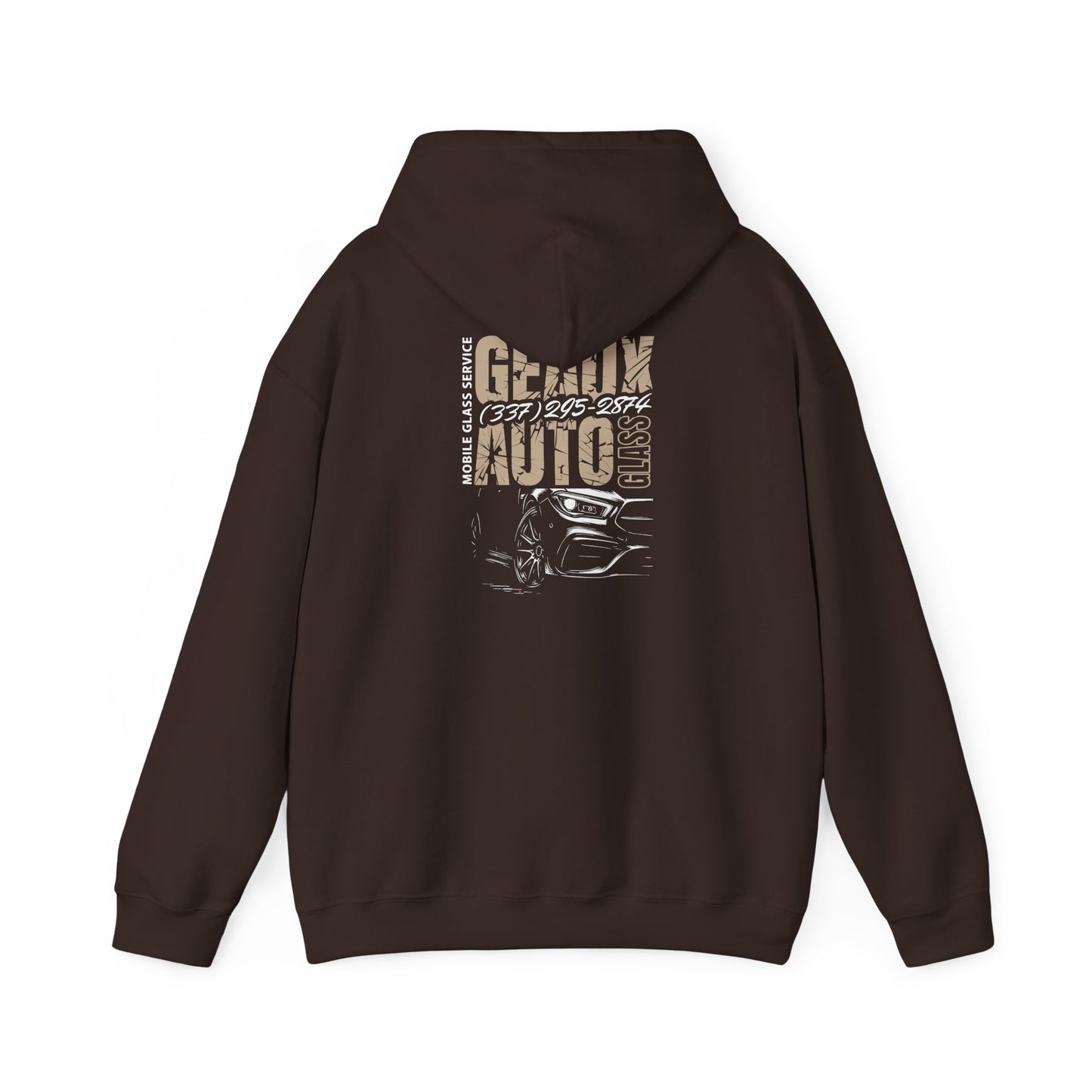 Geaux Auto Glass Hoodie - Cracked Edition