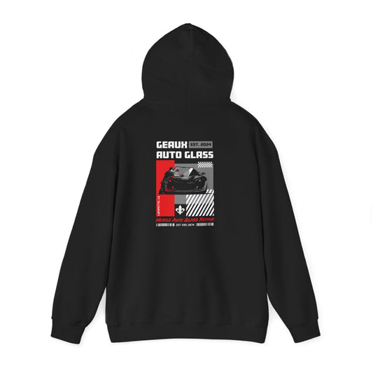 Geaux Auto Glass Hoodie - Geometry Edition