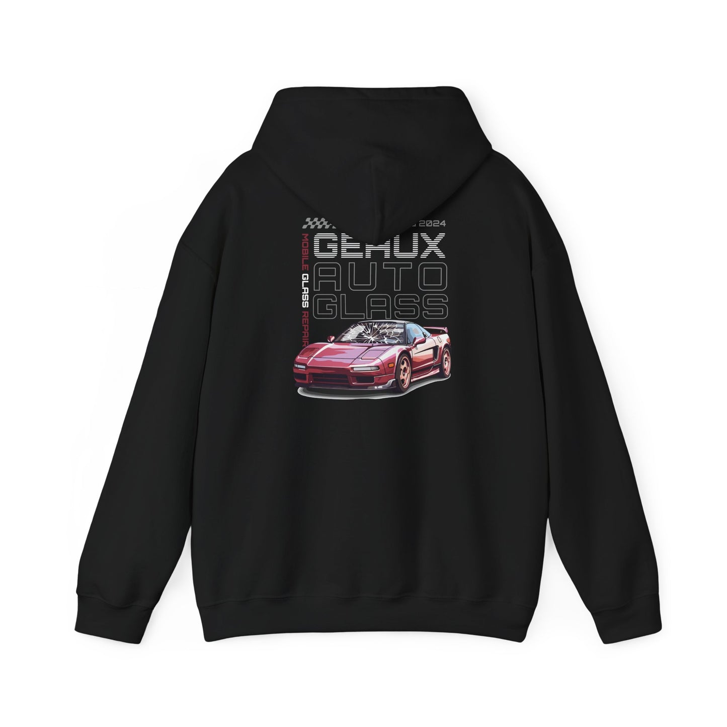 Geaux Auto Glass Hoodie - Sports Car Edition