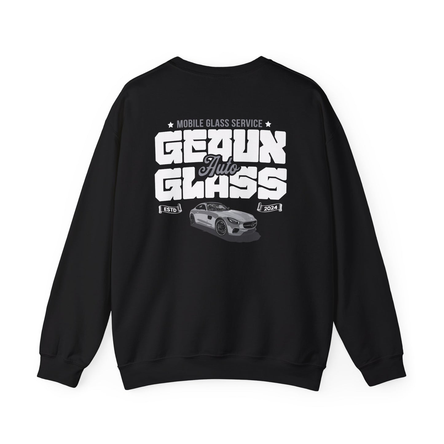 Geaux Auto Glass Crewneck - Block Edition
