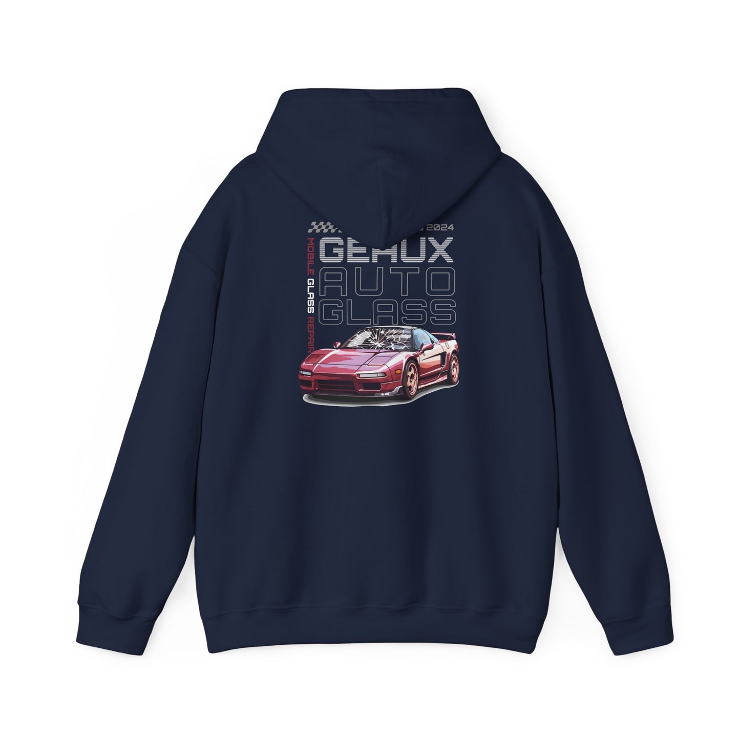 Geaux Auto Glass Hoodie - Sports Car Edition