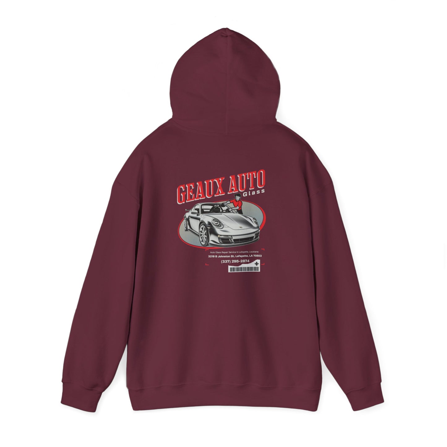 Geaux Auto Glass Hoodie - Vintage Edition