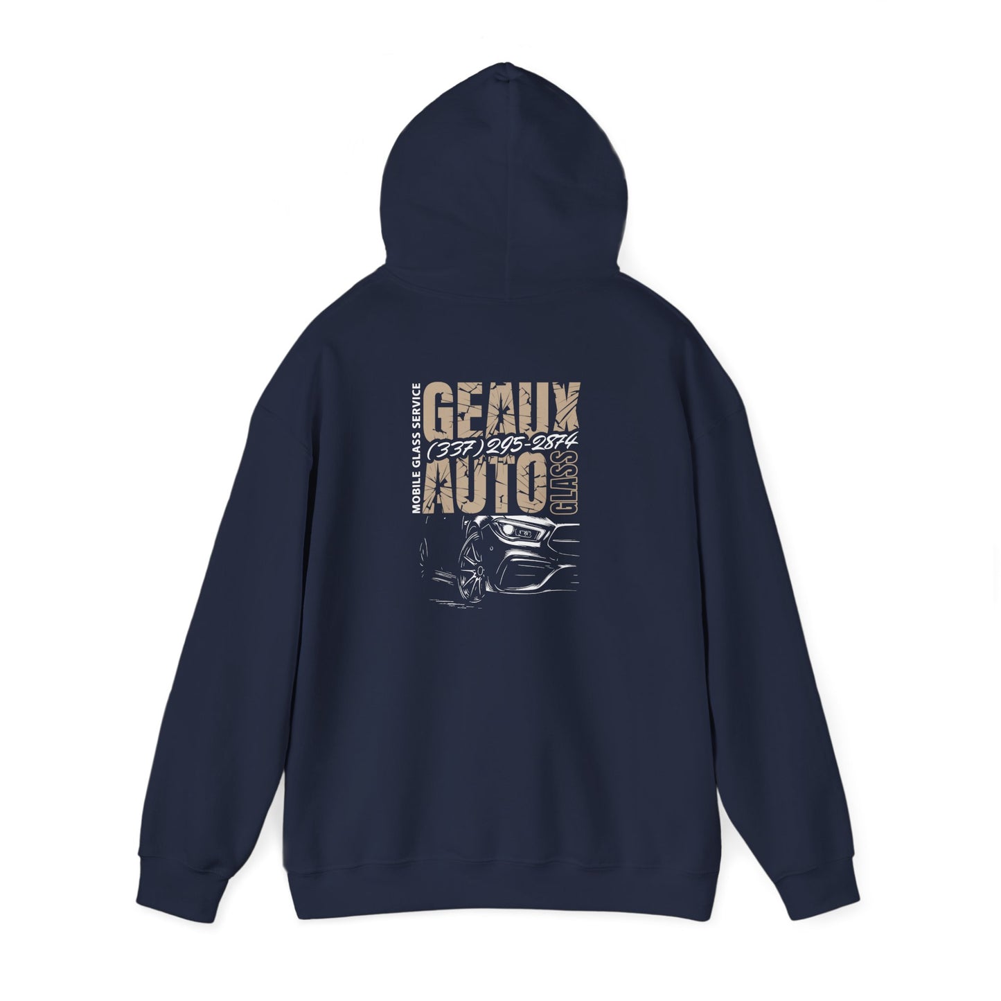 Geaux Auto Glass Hoodie - Cracked Edition