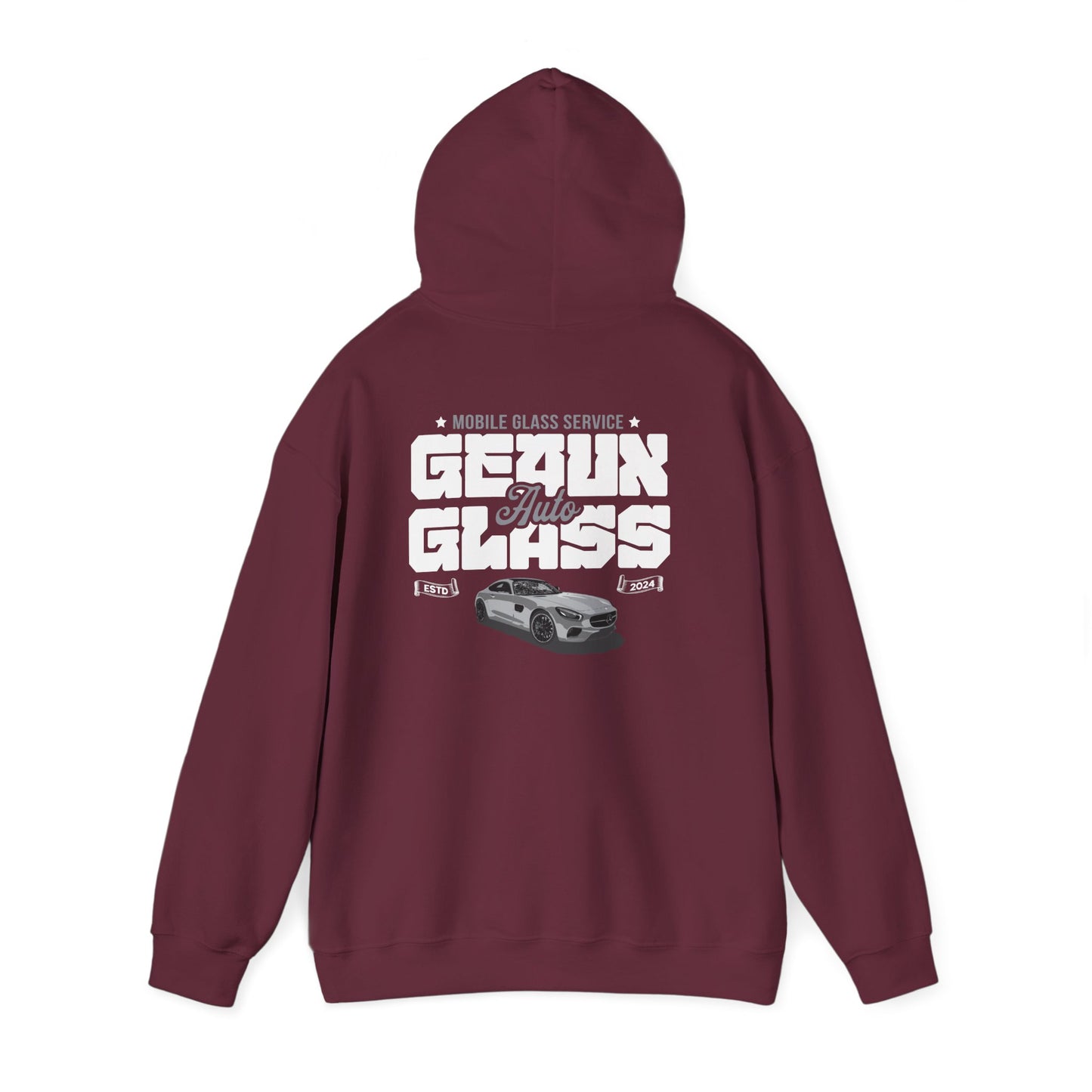 Geaux Auto Glass Hoodie - Block Edition