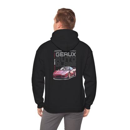 Geaux Auto Glass Hoodie - Sports Car Edition