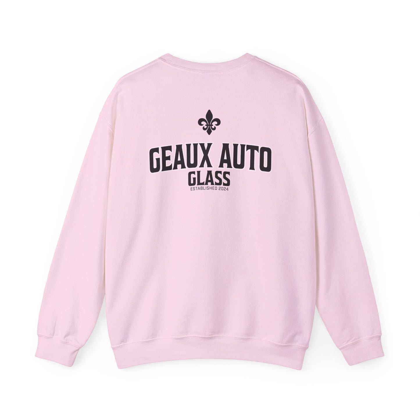 Geaux Auto Glass Crewneck - Collegiate Edition