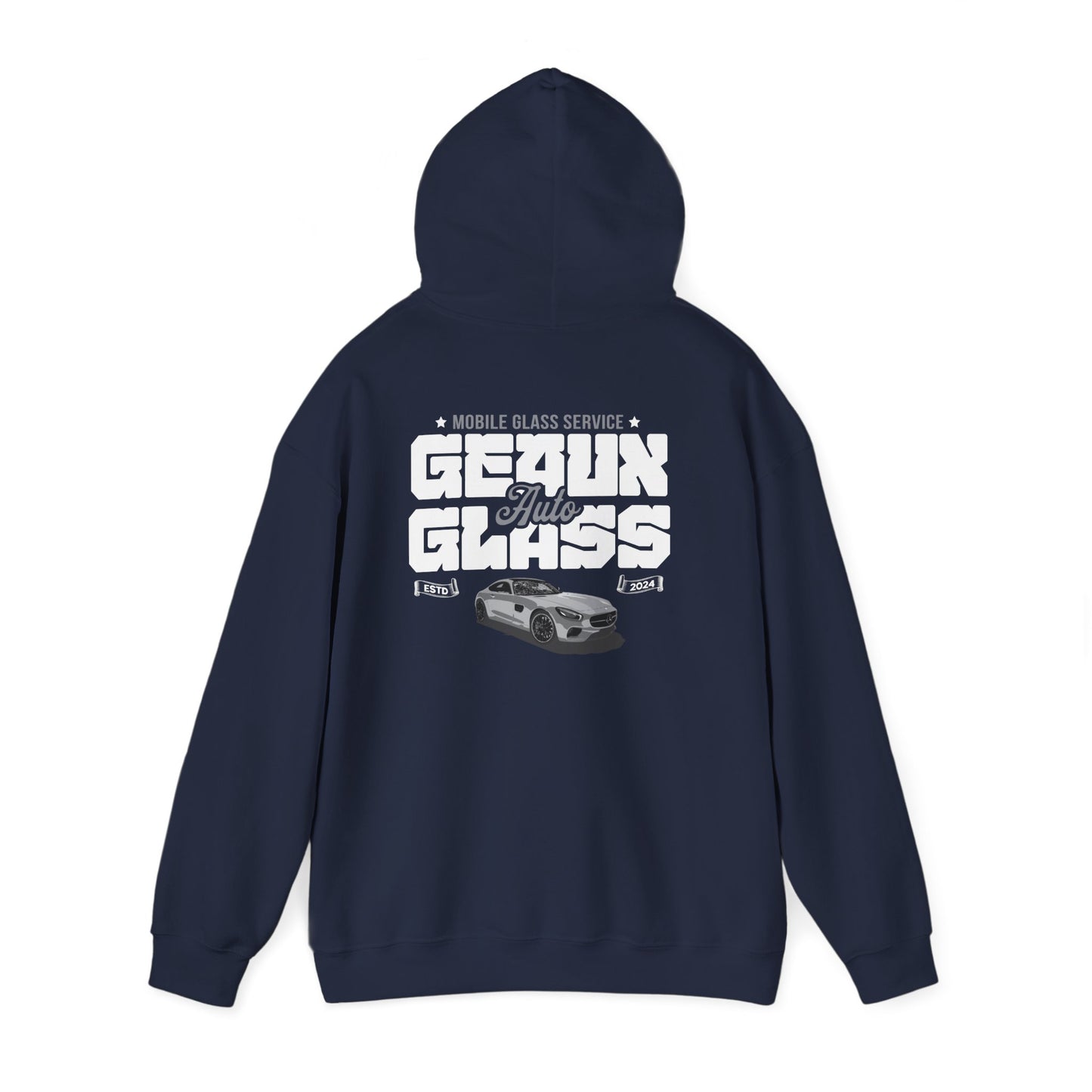 Geaux Auto Glass Hoodie - Block Edition