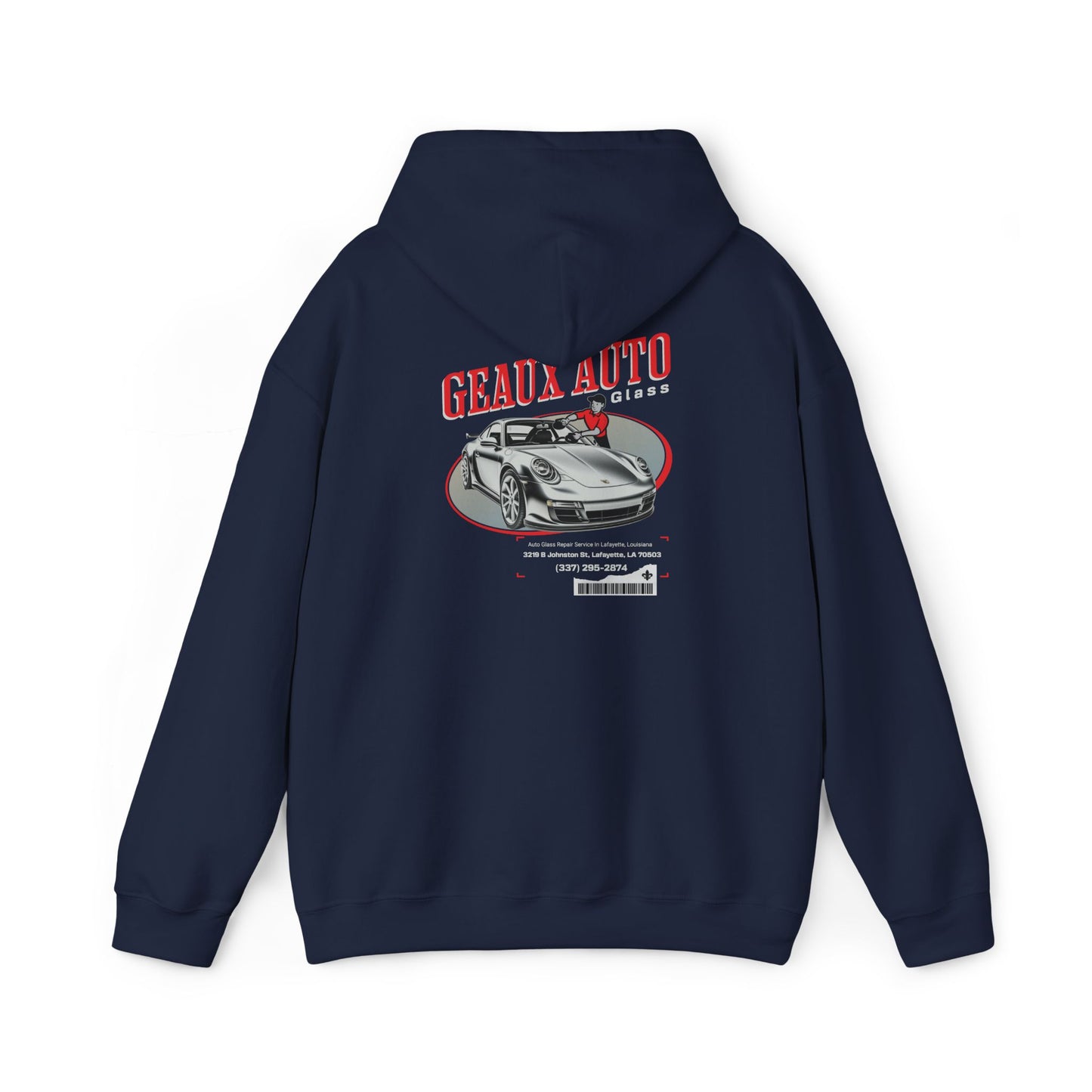 Geaux Auto Glass Hoodie - Vintage Edition
