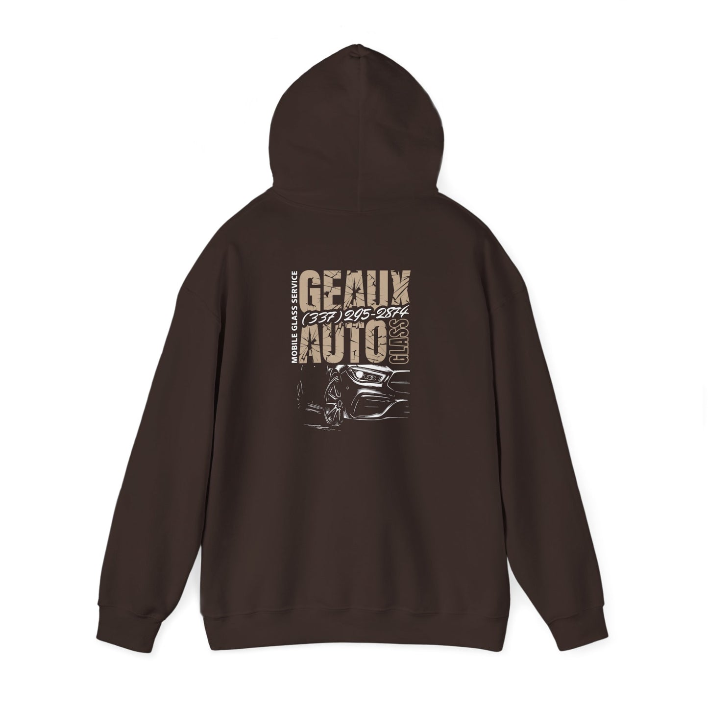 Geaux Auto Glass Hoodie - Cracked Edition