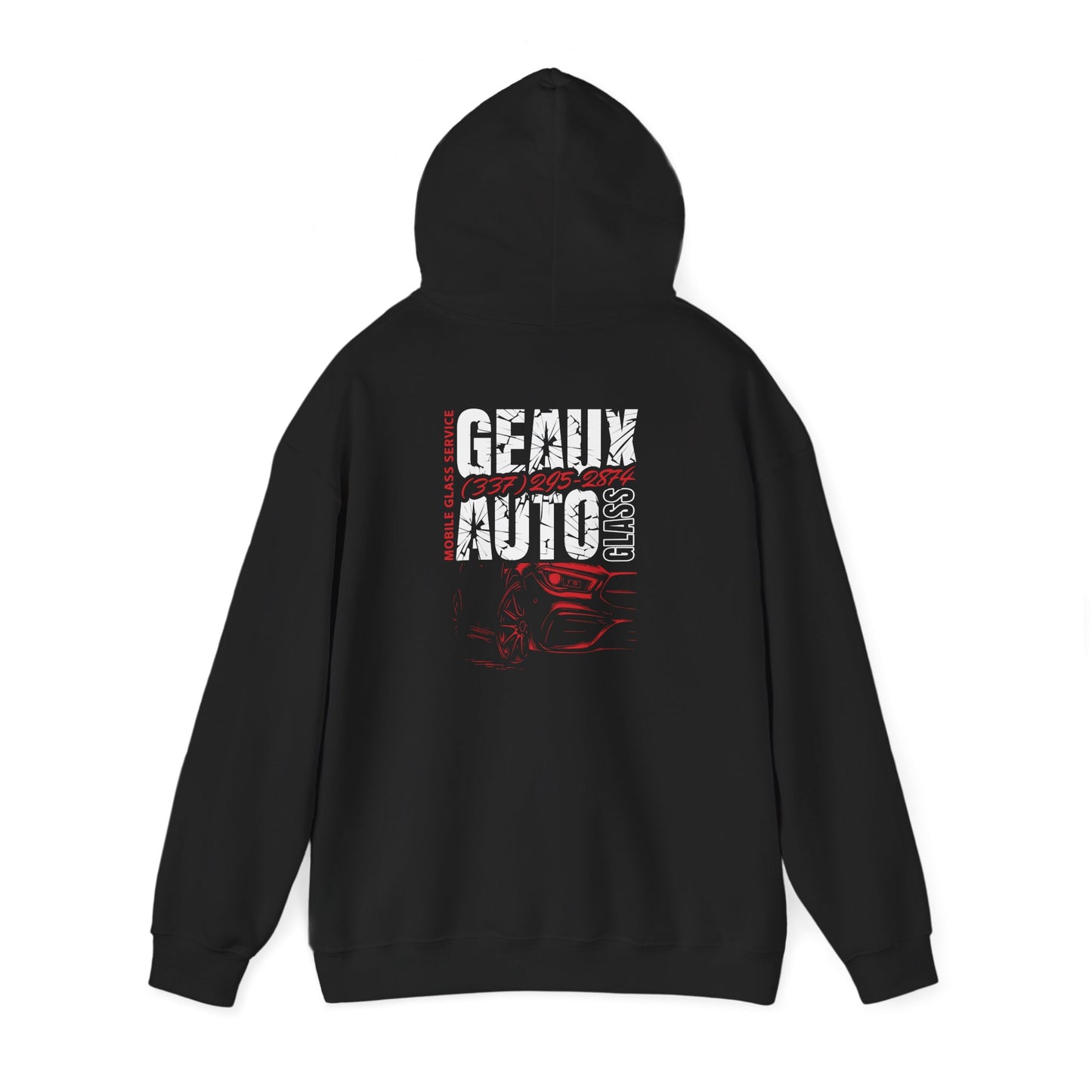 Geaux Auto Glass Hoodie - Cracked Edition