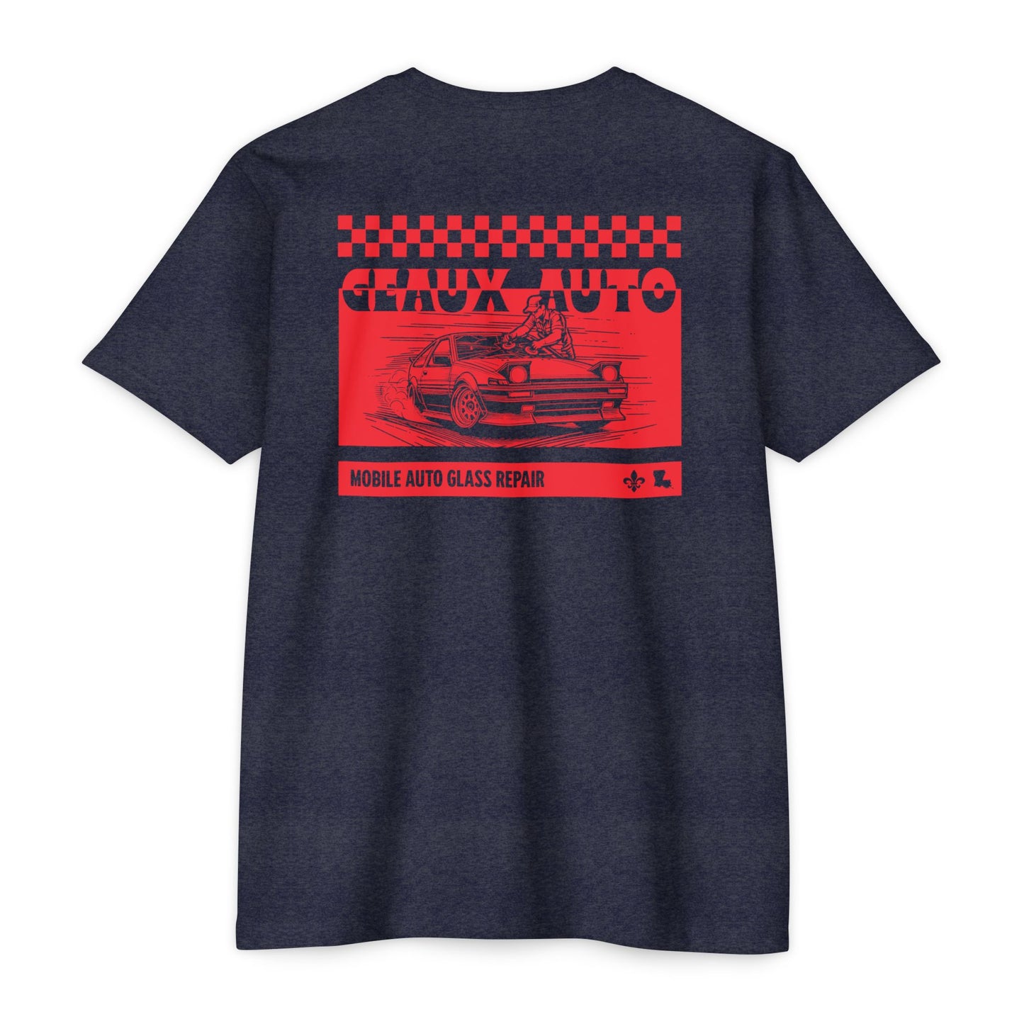 Geaux Auto Glass - Checkered Edition
