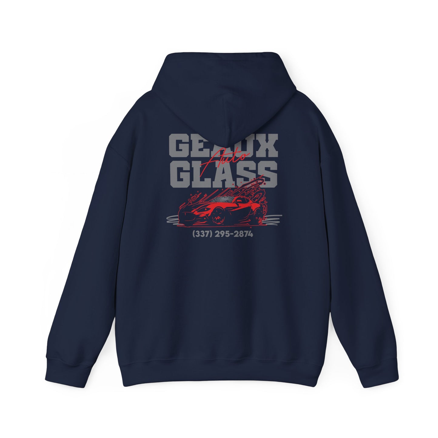 Geaux Auto Glass Hoodie - Script Edition