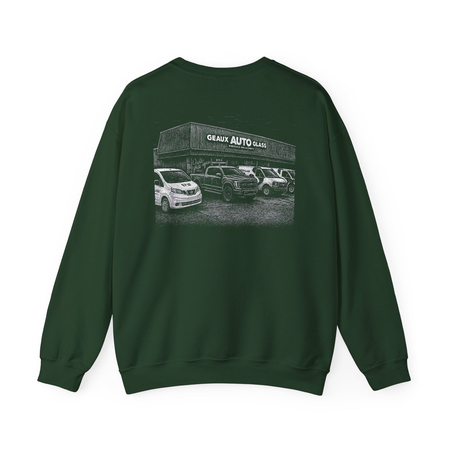 Geaux Auto Glass Crewneck - Shop Edition