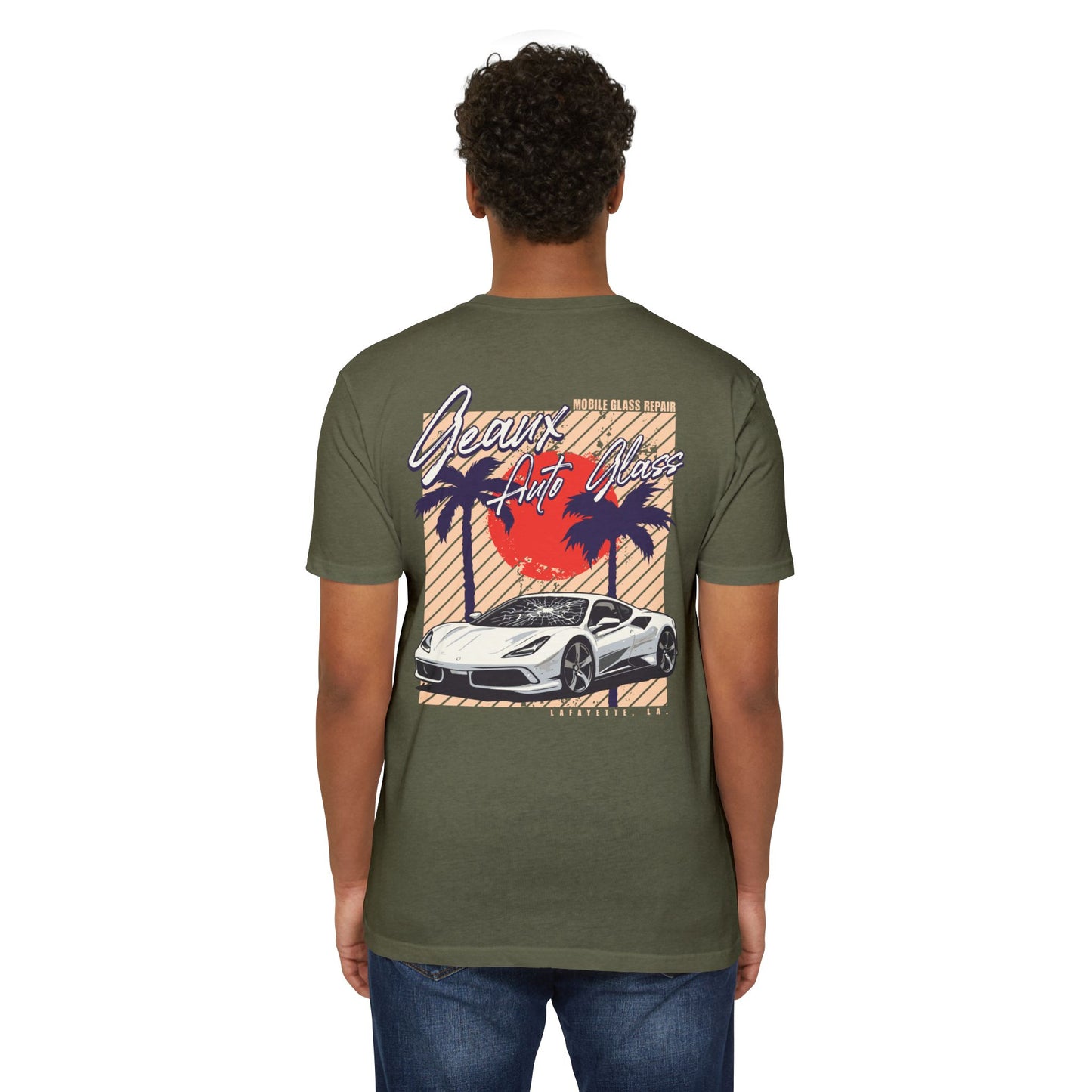 Geaux Auto Glass - Palm Tree Edition
