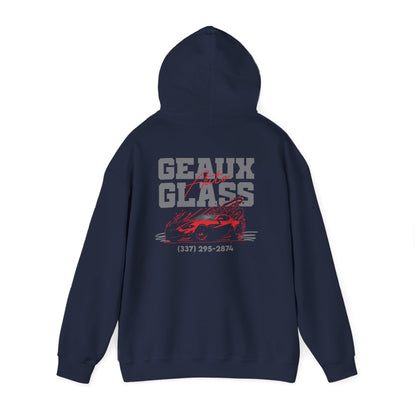Geaux Auto Glass Hoodie - Script Edition