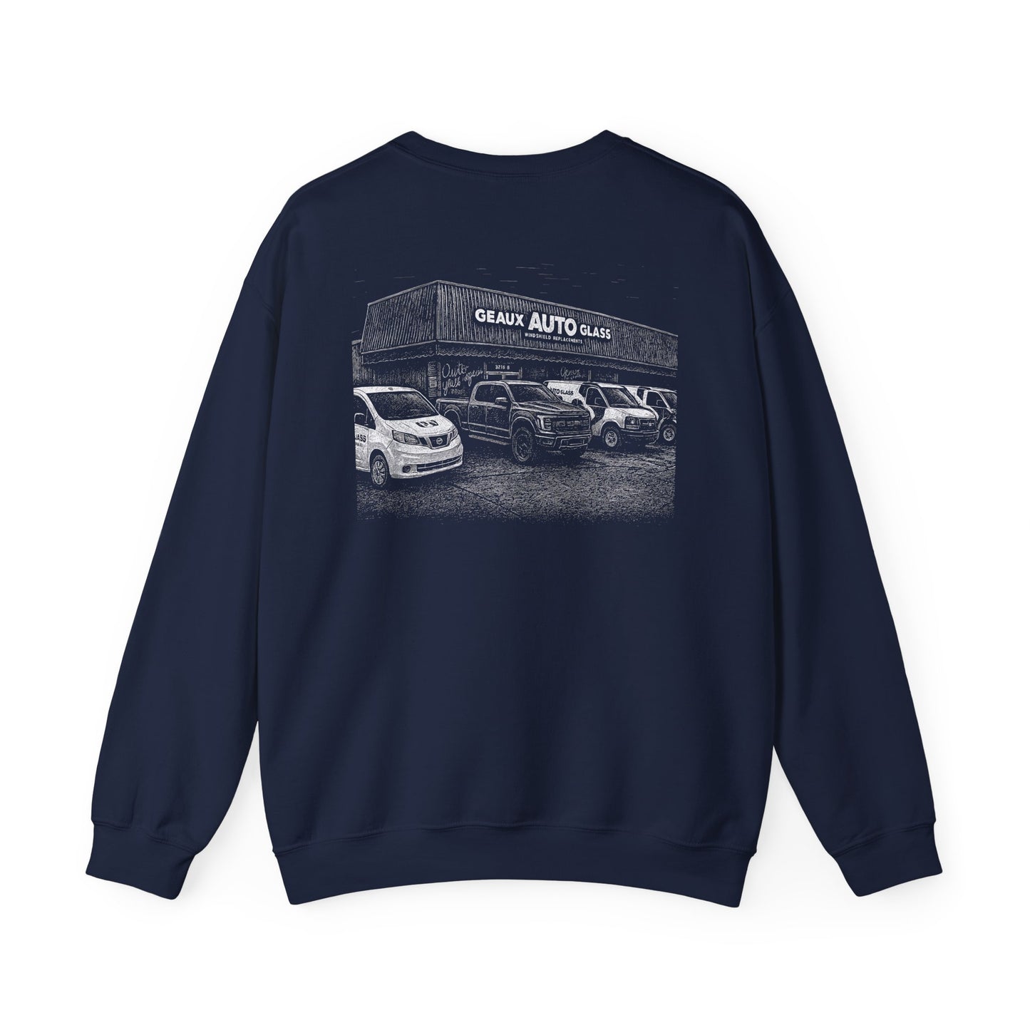 Geaux Auto Glass Crewneck - Shop Edition