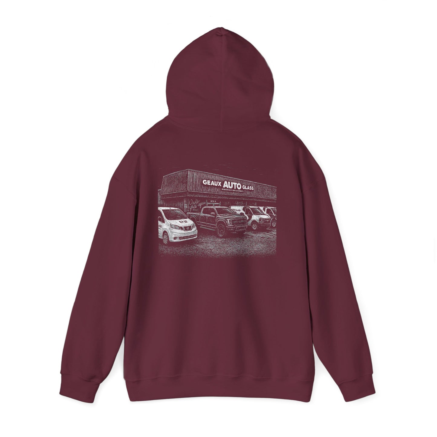 Geaux Auto Glass Hoodie - Shop Edition