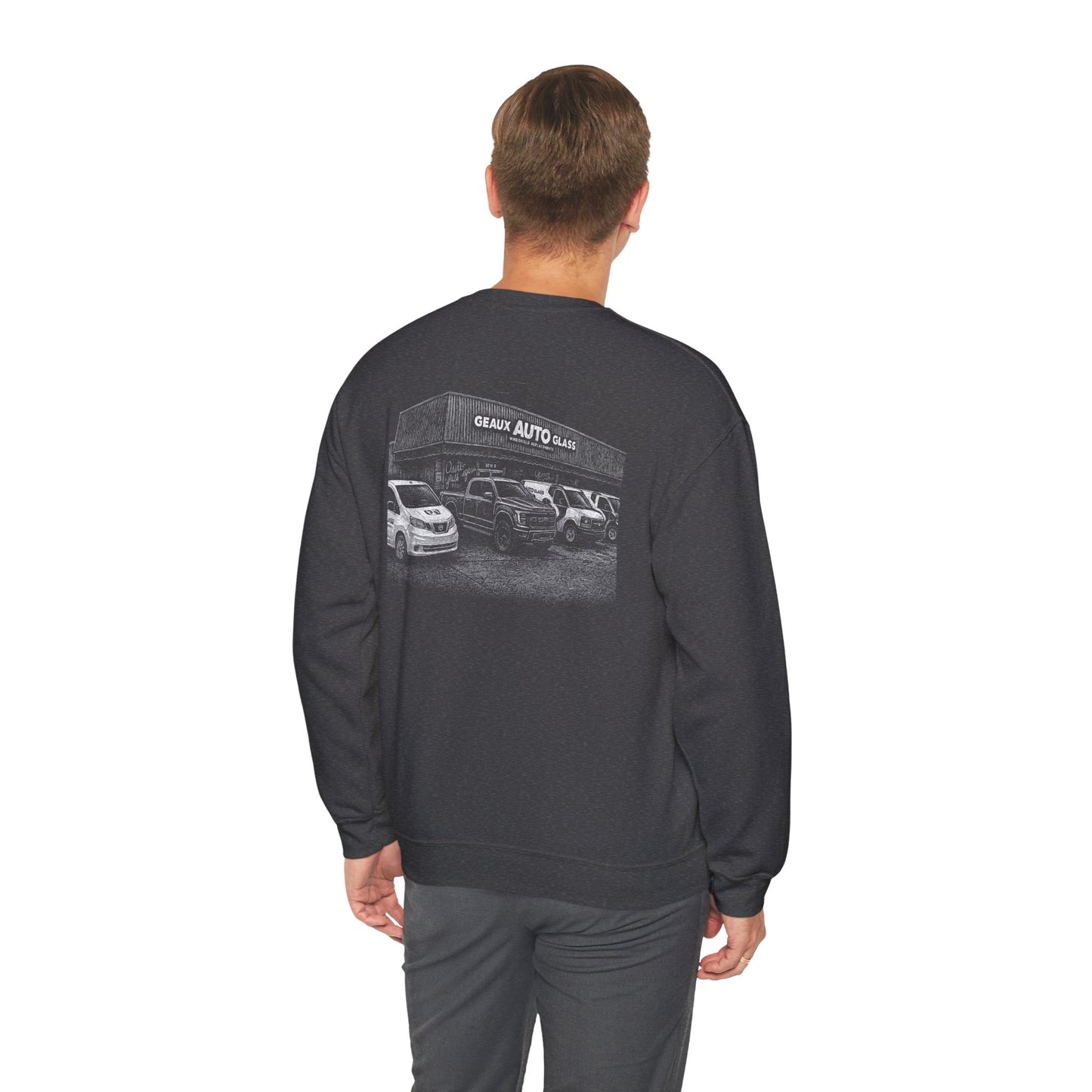 Geaux Auto Glass Crewneck - Shop Edition