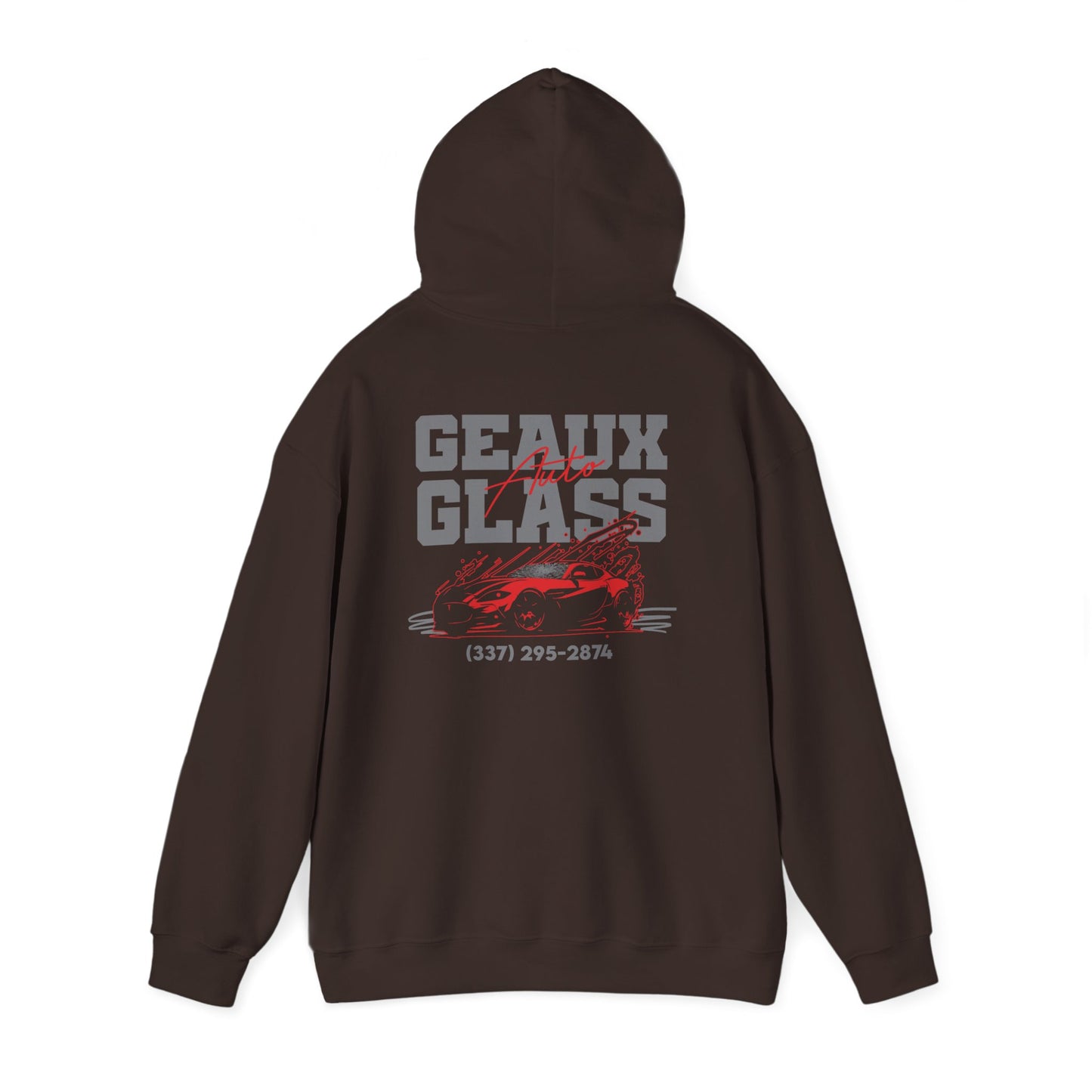 Geaux Auto Glass Hoodie - Script Edition