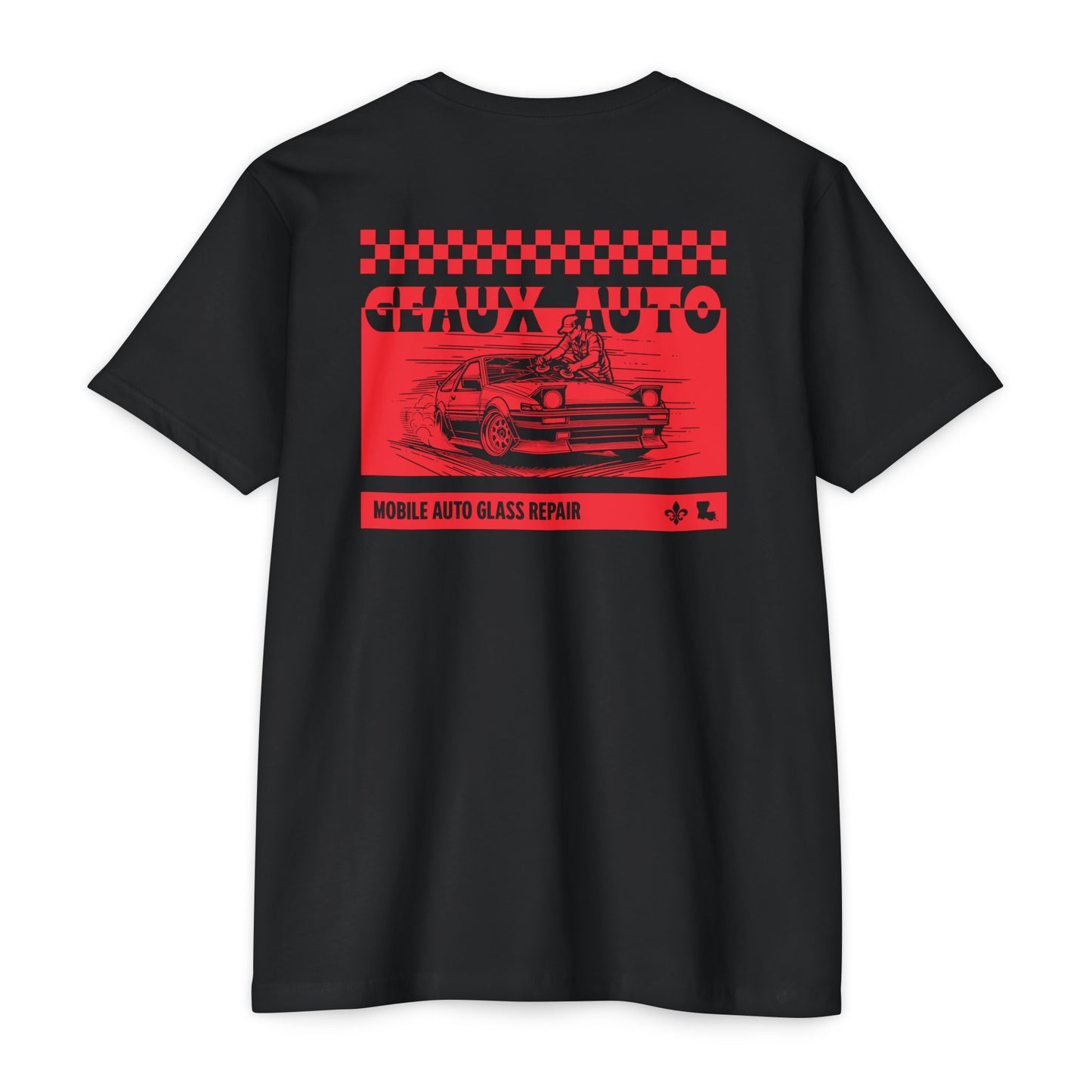 Geaux Auto Glass - Checkered Edition