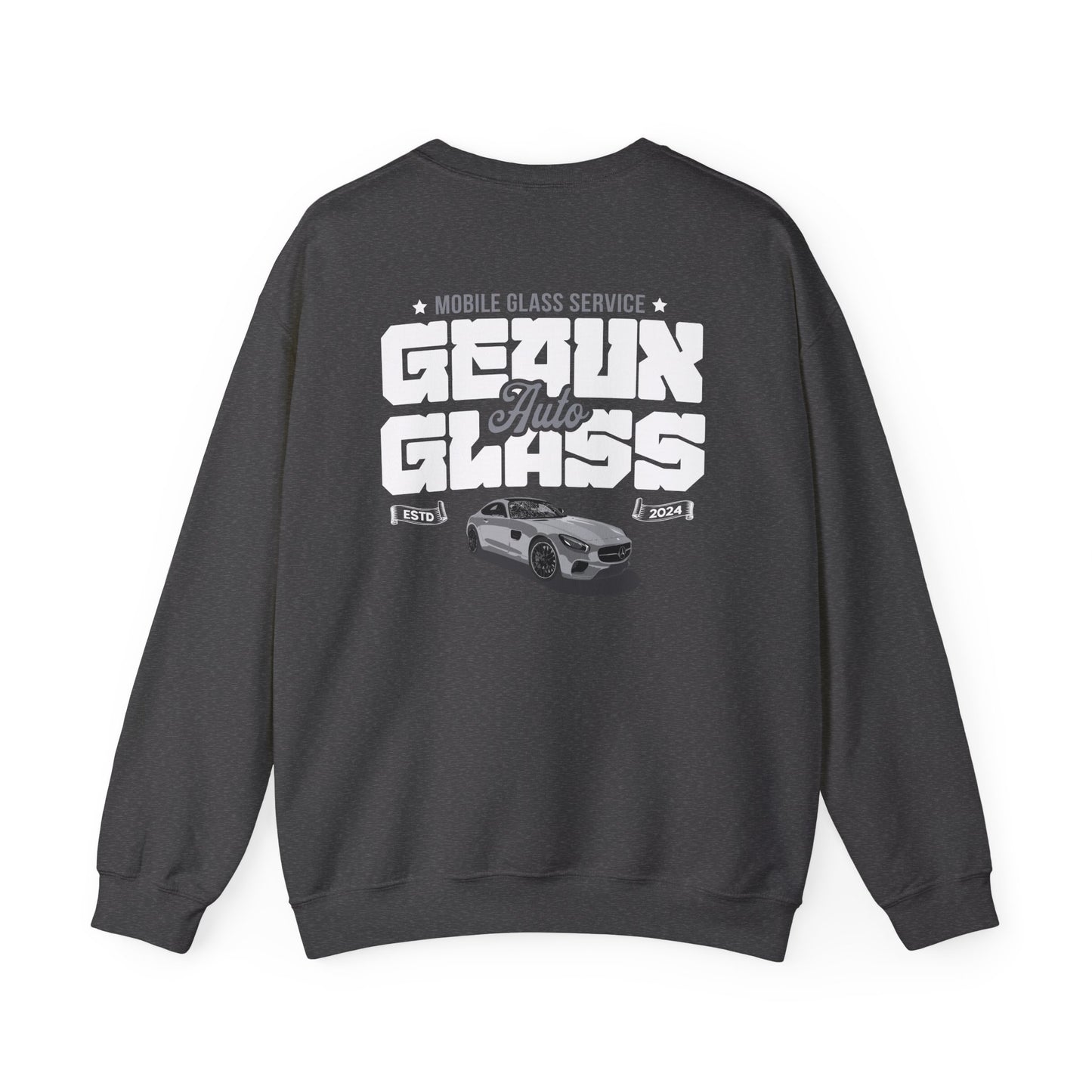 Geaux Auto Glass Crewneck - Block Edition